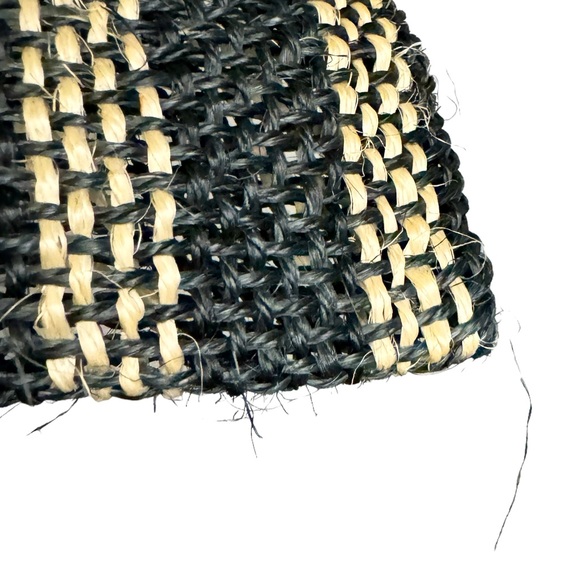 FIQUE DARK BLUE STRIPES TOTE BAG - Picture 5 of 7